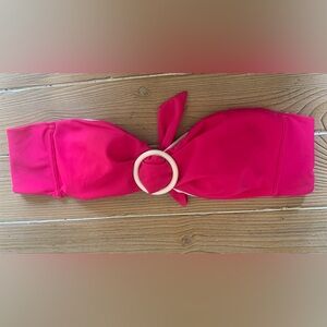 Victoria’s Secret Barbie Pink Bandeau Swim Bikini Top